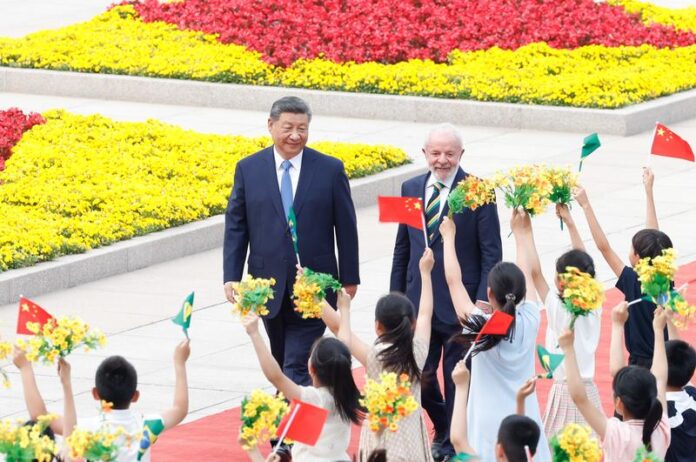 Xi Jinping y Lula da Silva. Xinhua