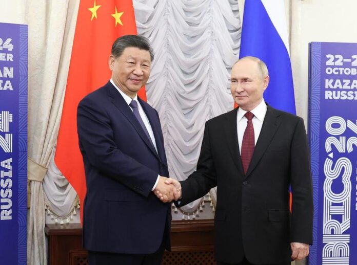 Vladímir Putin y Xi Jinping. Archivo